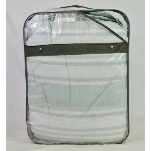 Room Essentials Mint Ash Stripe Comforter Set Queen