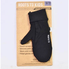 Load image into Gallery viewer, Roots 73 Kids Fitted Mitten XS - Black
