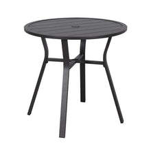Load image into Gallery viewer, Round Aluminum Bistro Table - Black
