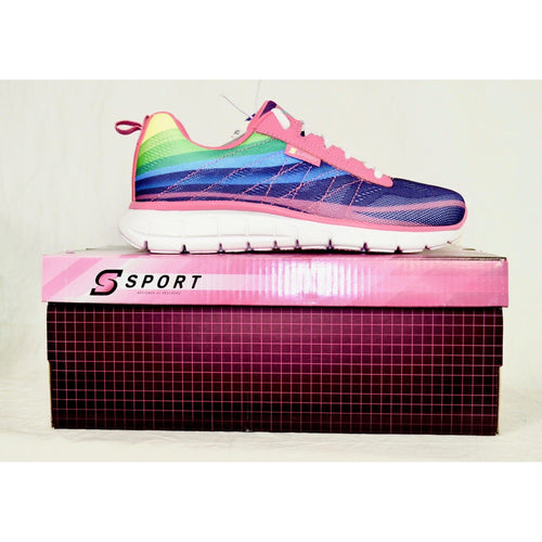 S Sport Designed By Skechers Unbroken Performance Athletic Shoes Rainbow 2