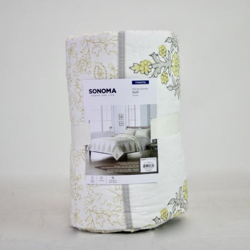 SONOMA Goods for Life Twin/TXL Pieced-Border Aubrey Quilt
