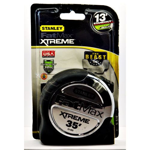 STANLEY 33-900 FatMax Extreme Short Tape 1-1/4-Inch by 35-Foot