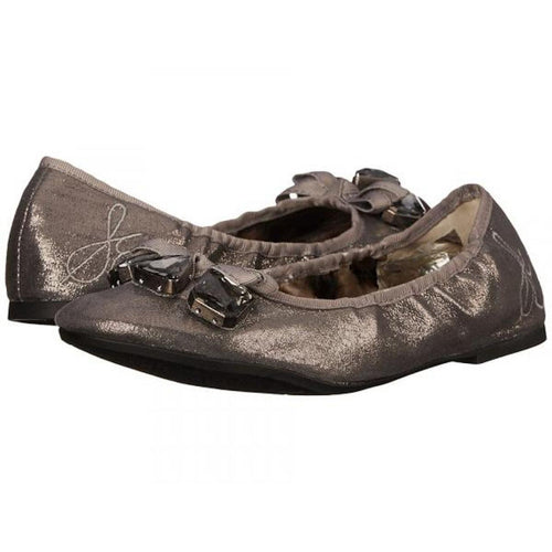Sam Edelman Girls Fayth Pewter / Shimmer 4