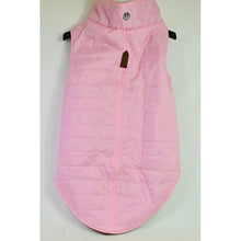 Load image into Gallery viewer, Scooter&#39;s Friends Puffy Dog Coat Pink Peony Size 30
