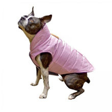 Load image into Gallery viewer, Scooter&#39;s Friends Puffy Dog Coat Pink Peony Size 30-Liquidation Store
