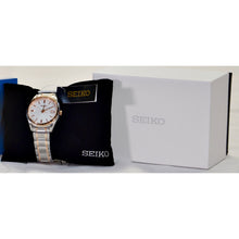 Load image into Gallery viewer, Seiko SUR322 Quartz Men&#39;s Watch, Silver &amp; Rose Gold
