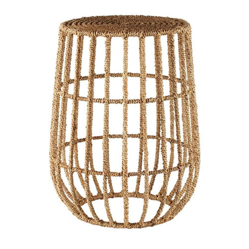 Selamat Jute Basket Side Table in Natural