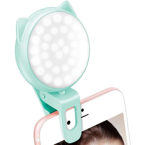 Selfie Clip-On Light Ring for iPhone and Android