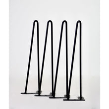 Load image into Gallery viewer, Signstek 16&quot; Two-Rod Hairpin Table Legs, Set of 4

