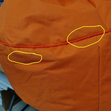 Load image into Gallery viewer, Sitting Point Bean Bag Chair Orange
