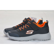 Load image into Gallery viewer, Skechers Boys Running Shoes Gray/Orange - 1
