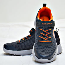 Load image into Gallery viewer, Skechers Kids&#39; Ultra Torque Sneaker Pre/Grade School Shoes Size 2 - Grey/Orange
