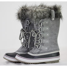 Load image into Gallery viewer, Sorel Women&#39;s Joan of Artic Boots Grey 6
