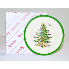 Load image into Gallery viewer, Spode Christmas Tree Set of 4 Bread and Butter Plates-Liquidation Nation
