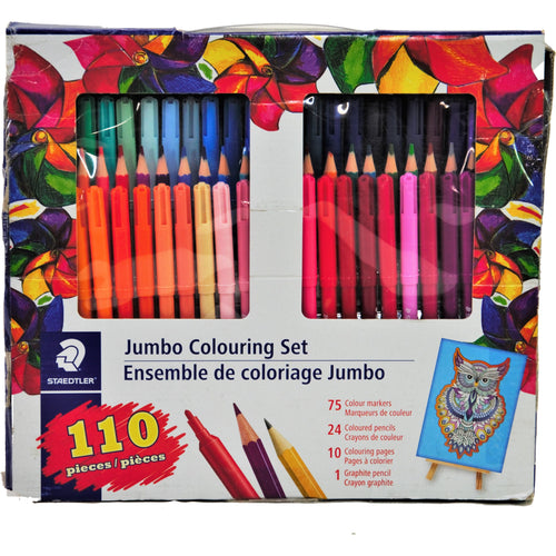 Staedtler 110 Piece Jumbo Colouring Set