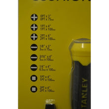 Load image into Gallery viewer, Stanley 8 pc Cushion Grip; Screwdriver Set

