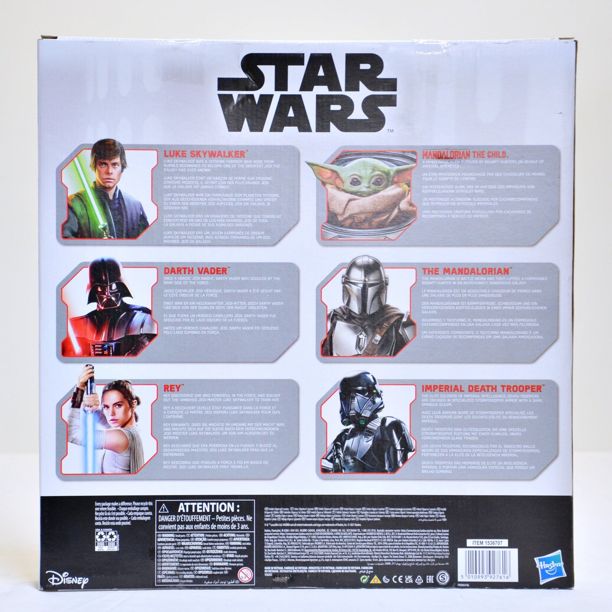 Star Wars Pre and PostEmpire Toy Set, Action Figure 6Pack