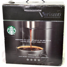 Load image into Gallery viewer, Starbucks Verismo V Coffee Maker Brewer System Espresso
