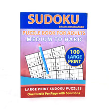 Load image into Gallery viewer, Sudoku, Large Print - Medium to Hard
