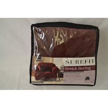Load image into Gallery viewer, Sure Fit Stretch Sterling Chair Slipcover in Garnet
