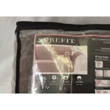 Load image into Gallery viewer, Sure Fit Water Repellant Pet Loveseat Cover - Chocolate
