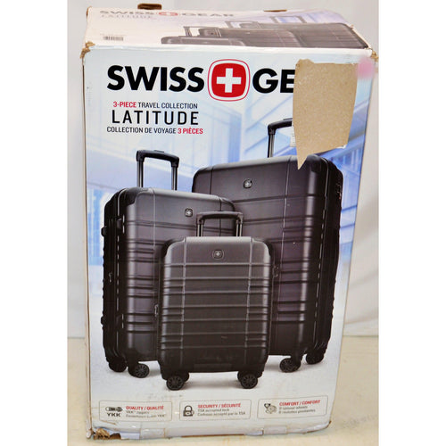 Swiss Gear 3-piece Travel Collection Black