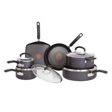 Load image into Gallery viewer, T-Fal Titanium Non-Stick Cookware Set 11-piece
