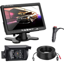 Load image into Gallery viewer, TFT LCD Colour HD Screen Display for Car CCTV Reverse Rear View Backup Camera Car Headrest Monitor 7&quot; Monitor
