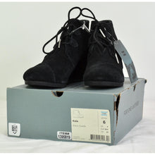 Load image into Gallery viewer, TOMS Kala Suede Ankle Wedge Bootie 6 Black-Liquidation Store
