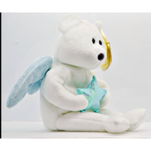 Load image into Gallery viewer, TY Beanie Baby Star - Angel Bear Blue-Liquidation Store
