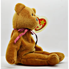 Load image into Gallery viewer, TY Beanie Baby - Teddy the New Face Bear Style 4050
