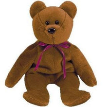 Load image into Gallery viewer, TY Beanie Baby - Teddy the New Face Bear Style 4050

