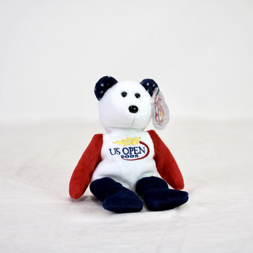 TY Smash the 2005 US Open Bear Beanie Baby