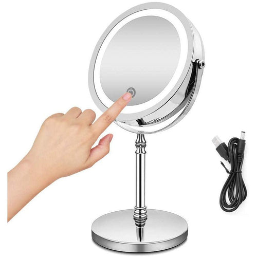 Tabletop Lighted Make Up Mirror