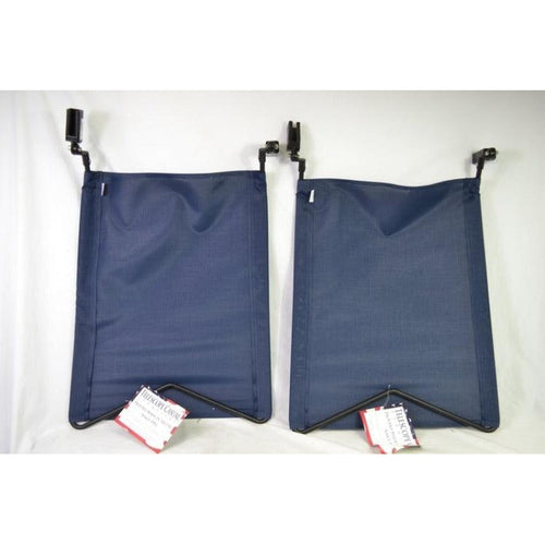 Telescope Casual Universal Chaise Canopy Navy Pattern Set of 2