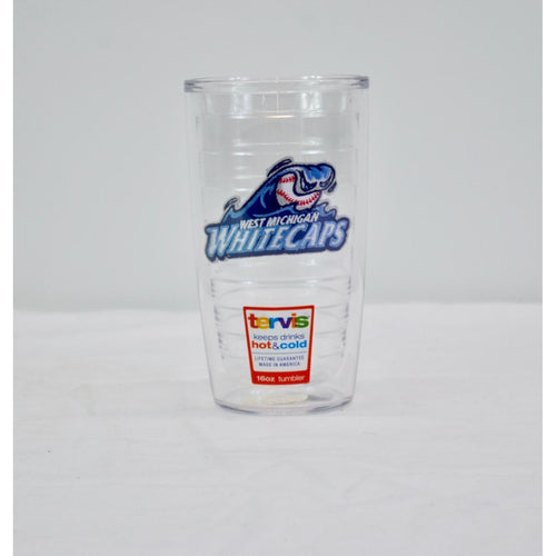 Tervis Tumbler West Michigan Whitecaps Clear Glass 16oz