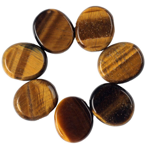 Tiger Eye Reiki Palm Stones