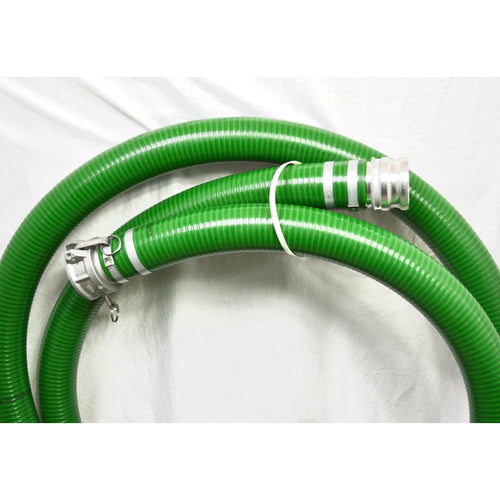 Tigerflex Type J PVC Suction Hose Green 20'
