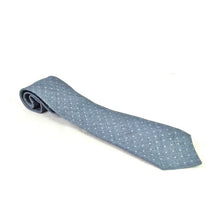 Load image into Gallery viewer, Todd Snyder New York Necktie Light Blue with White Dots Wool
