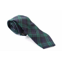 Load image into Gallery viewer, Todd Snyder New York USA Green Blue 2.25 inch wide Skinny Wool Neck Tie
