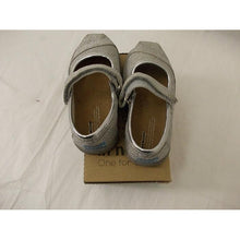 Load image into Gallery viewer, Toms Tiny Classic Mary Jane Girl&#39;s Shoes Silver Glimmer T6-Liquidation Store
