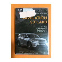 Load image into Gallery viewer, Toyota Navigation SD Card Years 2014 - 2019
