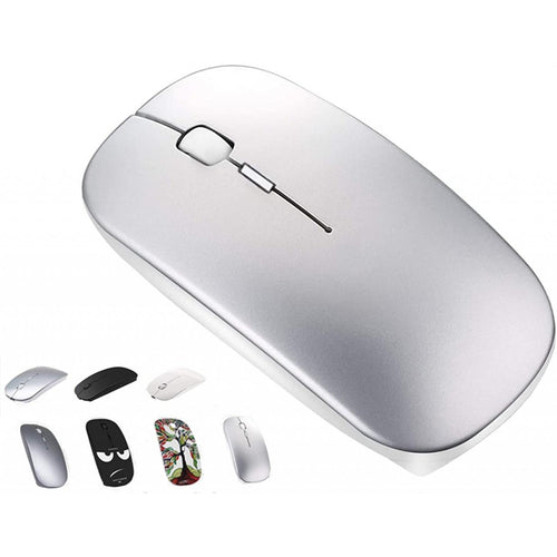 Tsmine Silver Wireless Mouse