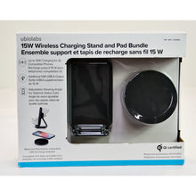 Load image into Gallery viewer, Ubiolabs 15W Wireless Charging Stand and Pad Bundle
