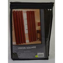 Load image into Gallery viewer, Union Square Grommet Top Window Curtain Panel 95&quot; Chocolate-Liquidation Store
