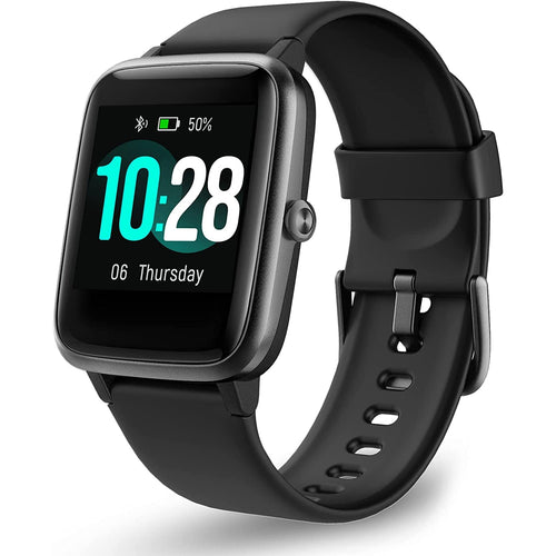 Unisex VeryFitPro Personal Health Tracker Smart Watch - Black