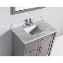 Load image into Gallery viewer, Vanity Art Carrara Marble 36&#39;&#39; Single Bathroom Vanity
