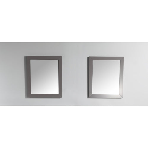 Vanity Art- Double Vanity Mirrors Grey