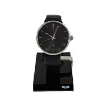 Load image into Gallery viewer, Vestal Unisex Black Leather Strap Watch 42mm
