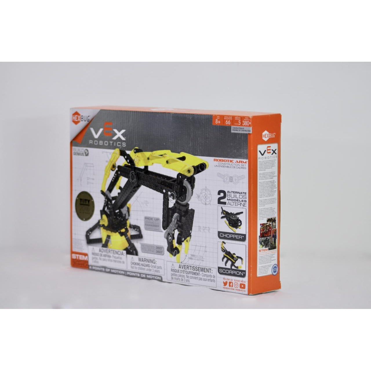 Hexbug Vex Robotics Robotic Arm Construction Kit